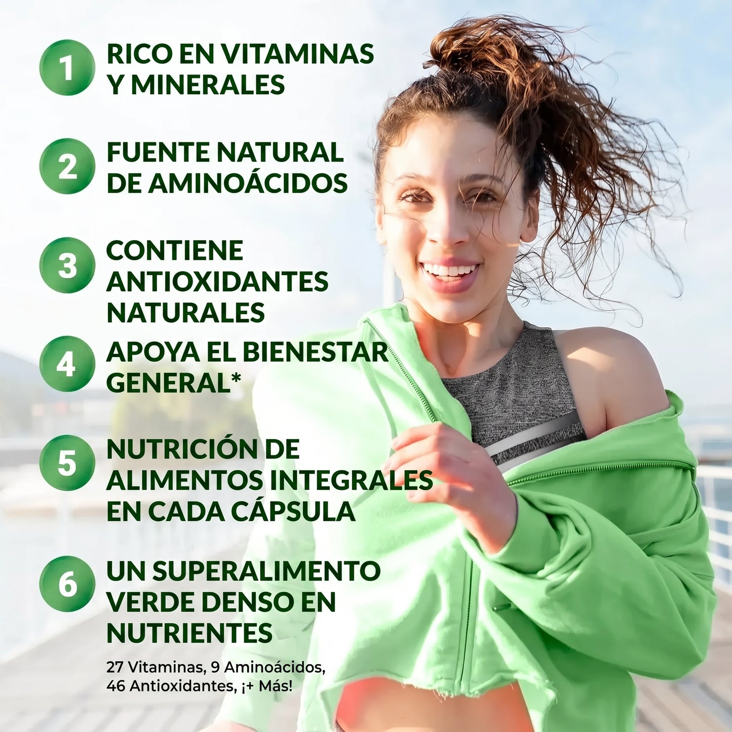 VITALYA™ Moringa — 60 Cápsulas | Energía, Bienestar Articular y Defensas